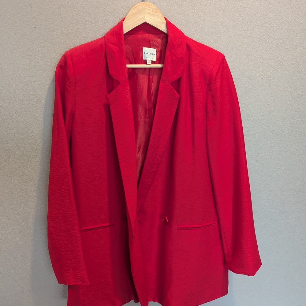 Ellison Red Blazer